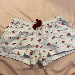 hollister pajama shorts